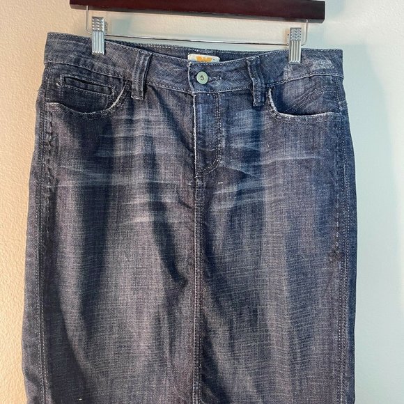 Antik Denim Jean Denim Pencil Skirt Size 30 - Picture 2 of 10